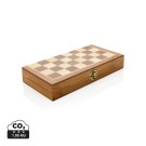 Gadżety reklamowe: Luxury wooden foldable chess set