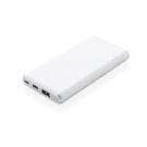 Gadżety reklamowe: Ultra fast 10.000 mAh powerbank with PD, white