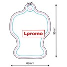 Zapachy samochodowe z nadrukiem, figura