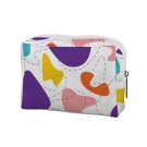 Kosmetyczka Rose, bez podszewki z wyjątkowym kolorowym nadrukiem Twojego logo
