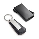 Gadżety reklamowe z logo dla firmy (BACHMANN. Metal keyring)