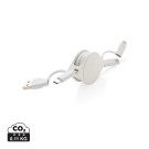 Gadżety reklamowe: RCS standard recycled plastic and TPE 6-in-1 cable