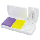 Gadżety reklamowe: pill box with cutter