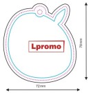 Zapachy samochodowe z wiadomością reklamową, pomidor