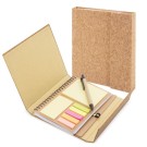 Gadżety reklamowe: magnetic cork notebook 