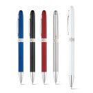 Gadżety reklamowe z logo dla firmy (LENA. Ball pen with metal clip)