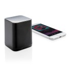 Gadżety reklamowe: Wireless light up logo speaker, black