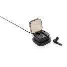 Gadżety reklamowe: TWS earbuds in wireless charging case, black