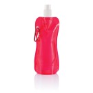 Gadżety reklamowe: Foldable water bottle, red
