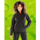 Damski 3-warstwowy Softshell z kapturem, Result Genuine Recycled R911F