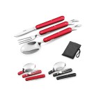 Gadżety reklamowe z logo dla firmy (LERY. Stainless steel cutlery set)