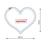 Zapachy samochodowe z wiadomością reklamową, serce