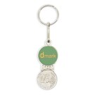 Gadżety reklamowe: PERSONALIZED EURO KEYRING