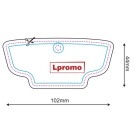 Zapachy do samochodu z logo, talerz