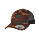 Czapka z daszkiem Retro Trucker Camo, Flexfit 6606A