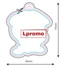 Zapachy samochodowe z logo, forma lpf631