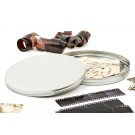 Średniej wielkości metalowe pudełko na DVD,  180 x 22 mm 