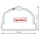 Zapachy samochodowe z wiadomością reklamową, forma lpf338