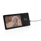 Gadżety reklamowe: 5W Wireless charger and photo frame, black