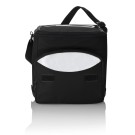 Gadżety reklamowe: Foldable cooler bag, black/silver