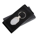Gadżety reklamowe z nadrukiem (Teardrop metal keyring)