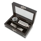 Gadżety reklamowe: set 3 brass miniatures silver