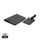 Gadżety reklamowe: Swiss Peak GRS recycled PU travel gift set
