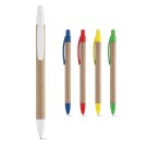 Gadżety reklamowe z logo dla firmy (REMI. Paper kraft ball pen)