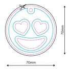 Zapachy do samochodu, emoji