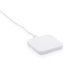 Gadżety reklamowe: 5W Square Wireless Charger, white