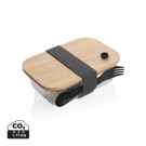 Gadżety reklamowe: Glass lunchbox with bamboo lid