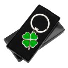 Gadżety reklamowe z nadrukiem (Clover Luck keyring)