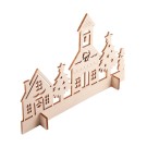 Gadżety reklamowe z nadrukiem (Xmas Town wooden cut-out)