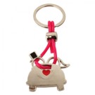 Gadżety reklamowe: just married shaped key-ringring