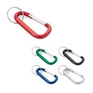 Gadżety reklamowe z logo dla firmy (MATTHEW. Aluminium carabiner)