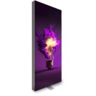 Stojak podświetlany LUMI, 120x200 cm, dwustronna