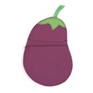 Gadżety reklamowe: aubergine pot holder