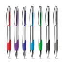 Gadżety reklamowe z logo dla firmy (MILEY SILVER. Nonslip ball pen)