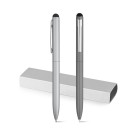 Gadżety reklamowe z logo dla firmy (WASS TOUCH. Ball pen with touch tip in aluminium)