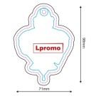 Zapachy samochodowe z logo, sylwetka, człowiek