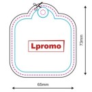 Zapachy z Waszym logo, prostokąt