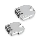 Gadżety reklamowe z logo dla firmy (CLAVIS. Padlock with code)