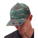 Czapka z daszkiem Flexfit Garment Washed Camo, Flexfit 6977CA