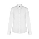 Gadżety reklamowe z logo dla firmy (THC BATALHA WOMEN WH. Women's poplin shirt)