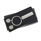 Gadżety reklamowe z nadrukiem (Flat metal keyring)