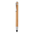 Gadżety reklamowe: Bamboo stylus pen, brown