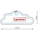 Zapachy samochodowe z nadrukiem reklamowym, chmura