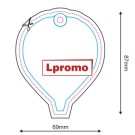 Produkcja zapachów samochodowych, balon, owal
