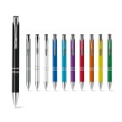 Gadżety reklamowe z logo dla firmy (BETA PLASTIC. Ball pen with metal clip)