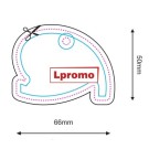 Zapachy samochodowe z nadrukiem, forma lpf1057